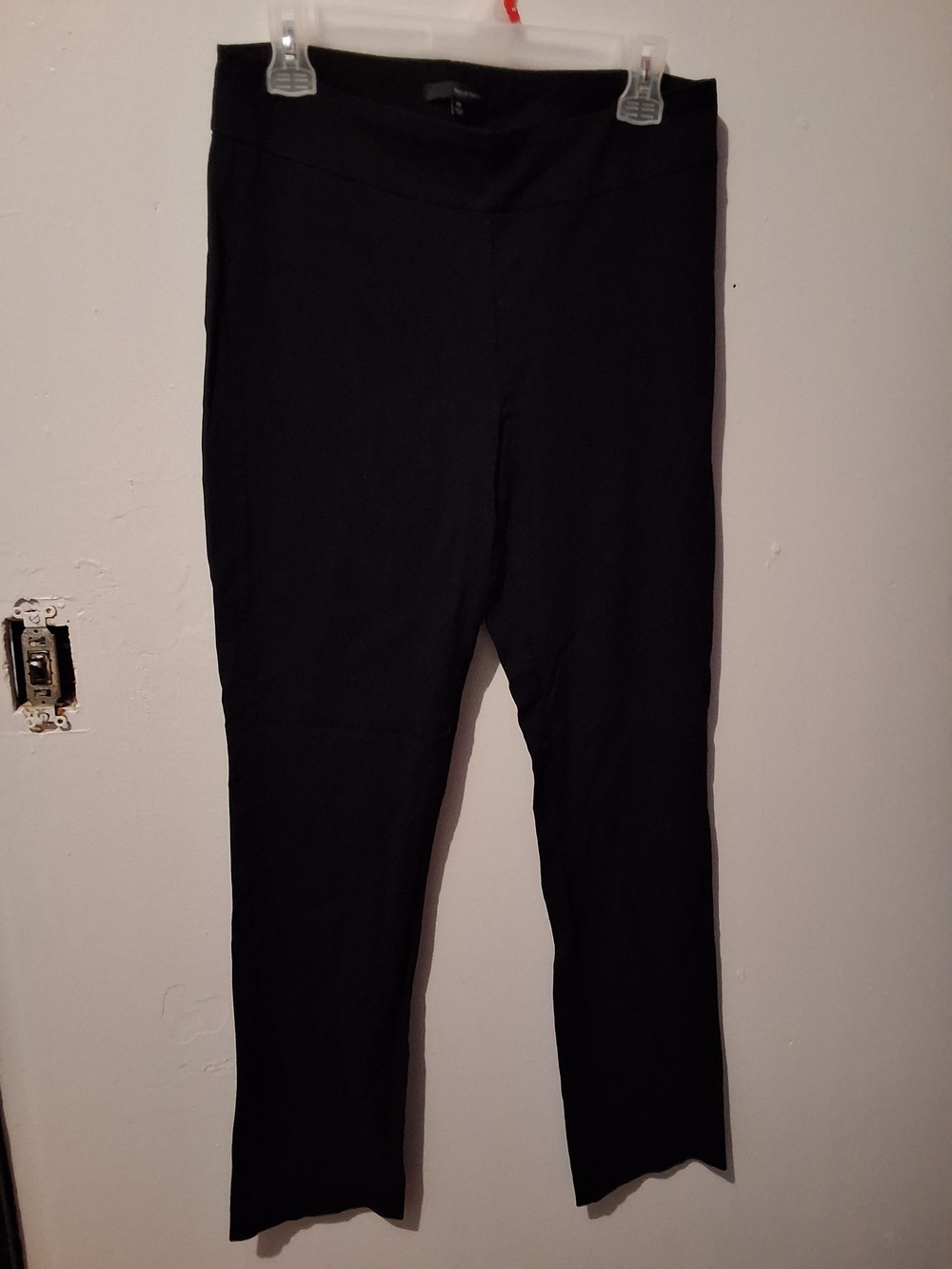Classic Black Slacks Women's Pull-On Pants